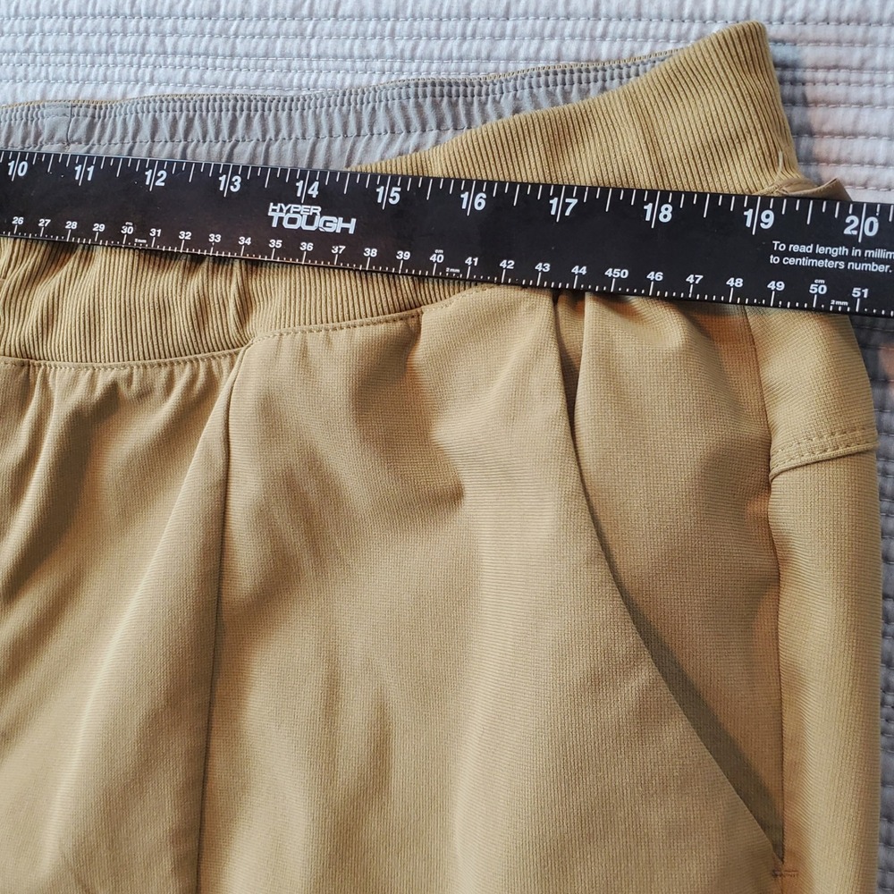 VRST Joggers Mens XXL Tan Excellent Back Zipper Pockets Stretch Commuter Pants - Picture 5 of 12